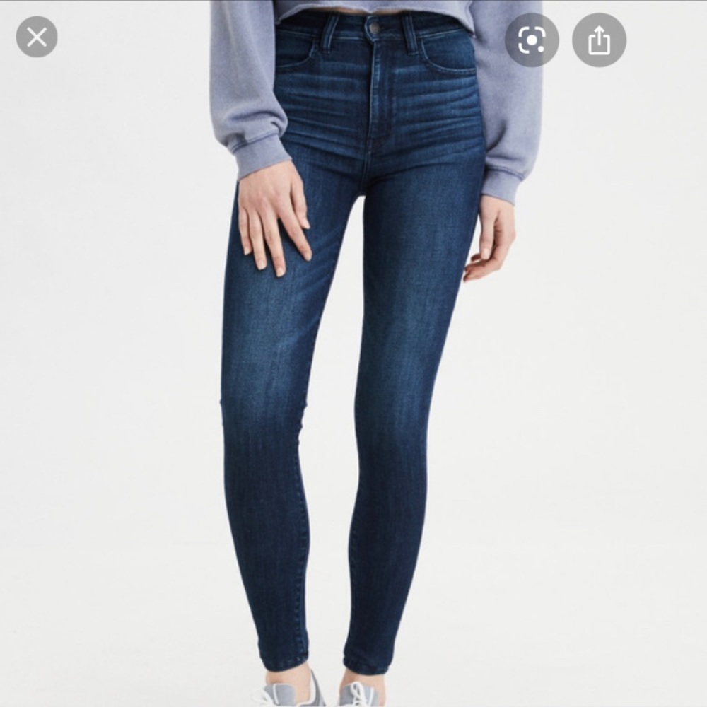 American Eagle hi-rise curvy jegging